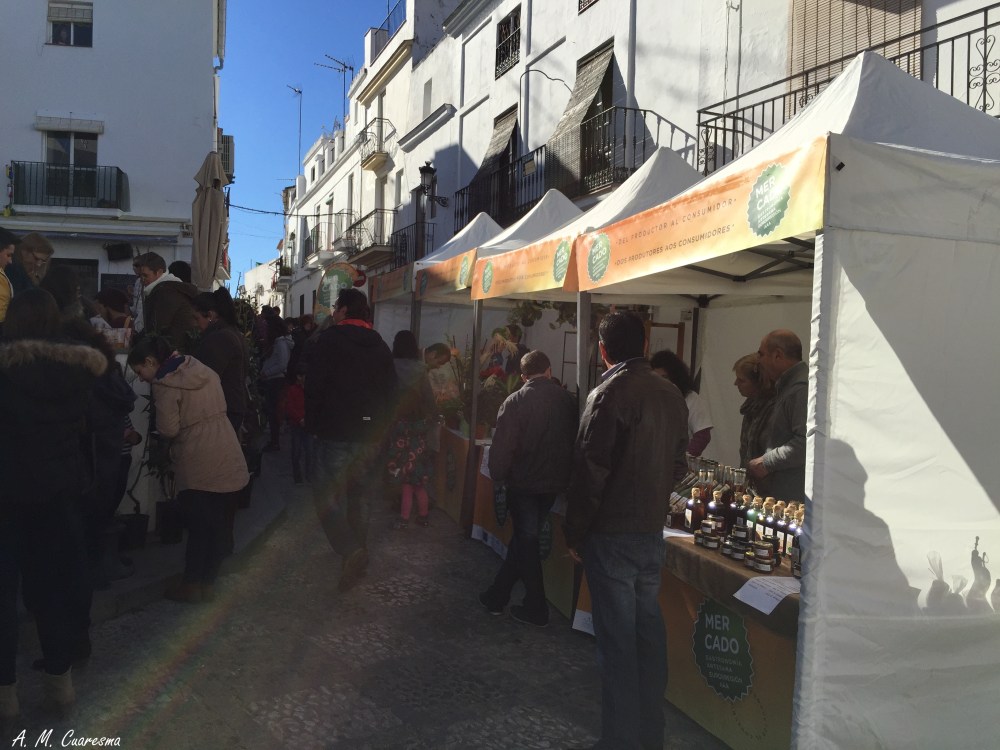 Mercado en la Plaza de Aroche