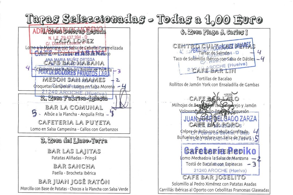 II Feria de la Tapa Aroche