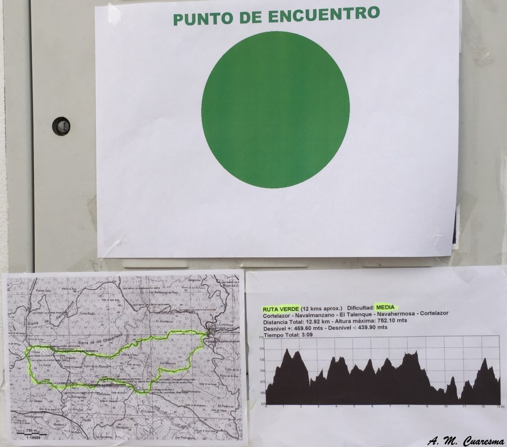 I Concentración senderistas Sierra de Huelva