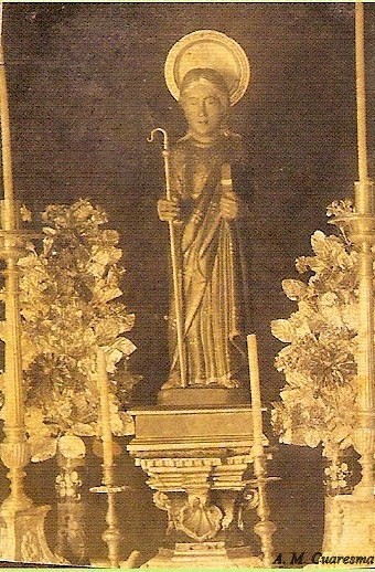 Antigua talla de San Mamés