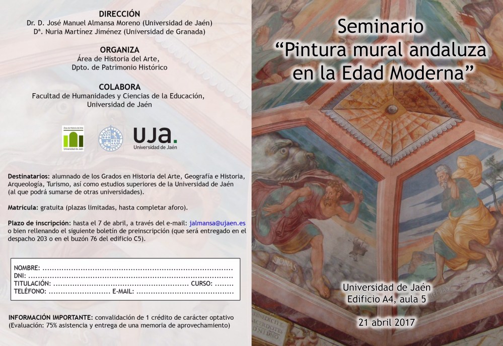 FOLLETO SEMINARIO pintura mural